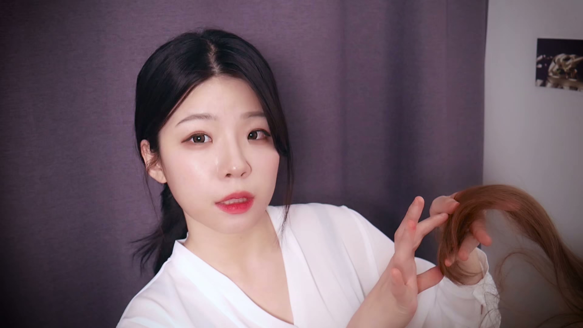 Yeonchu-困意渐渐袭来，但发型却做不好的理发店角色扮演  Hair Shop Roleplay