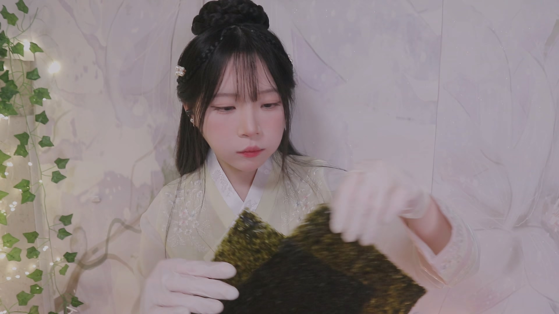 Nara-过年制作韩国料理紫菜包饭，一边轻松聊天